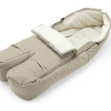 Stokke Foot Muff 130404-4786 Beige Melange